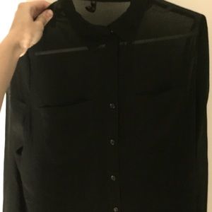 Black Button Up Shirt